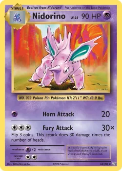 Nidorino #44/108 · Pokémon