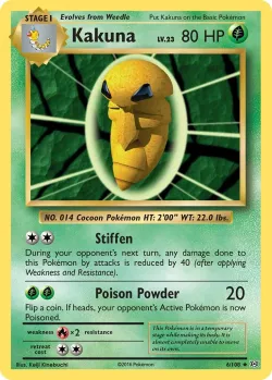 Kakuna #6/108 · Pokémon