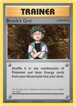 Brock's Grit #74/108 · Pokémon