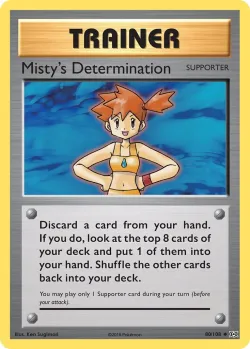 Misty's Determination #80/108 · Pokémon
