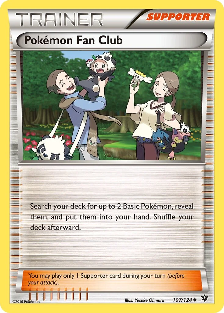 Pokémon Fan Club 「FCO 107/124」「EN」