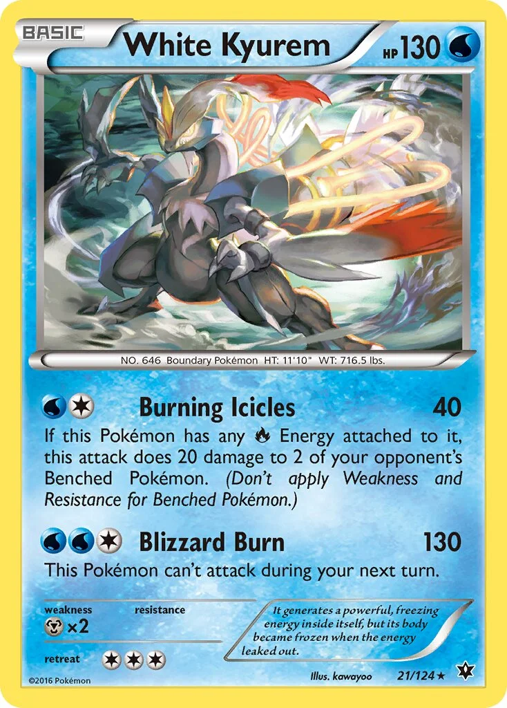 White Kyurem 「FCO 21/124」「EN」