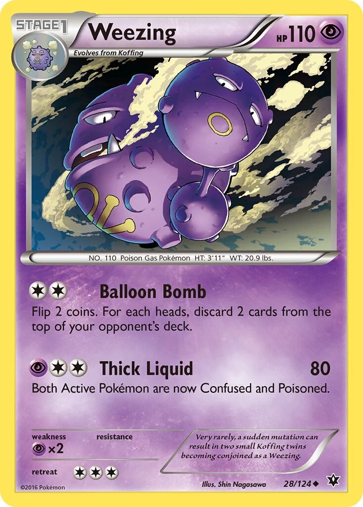 Weezing 「FCO 28/124」「EN」