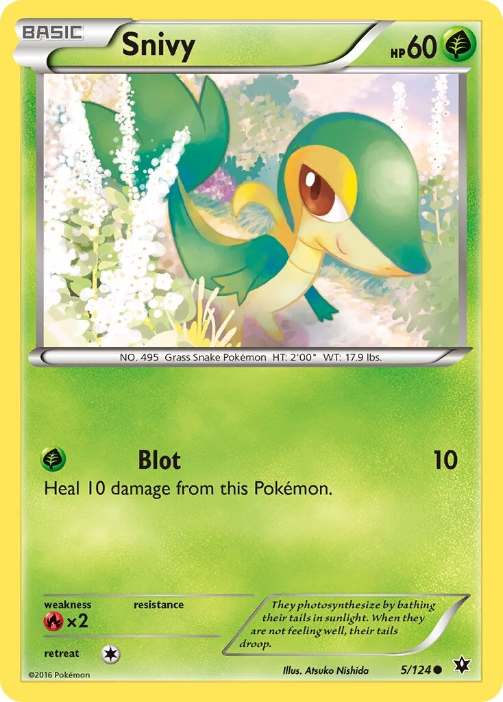 Snivy 「FCO 5/124」「EN」