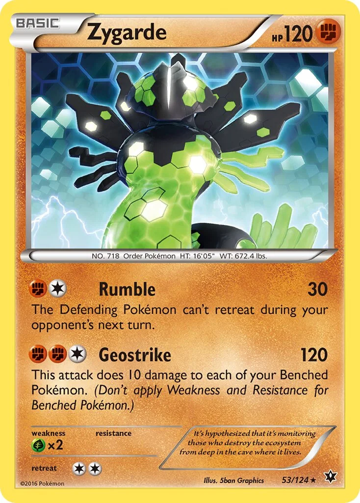 Zygarde 「FCO 53/124」「EN」
