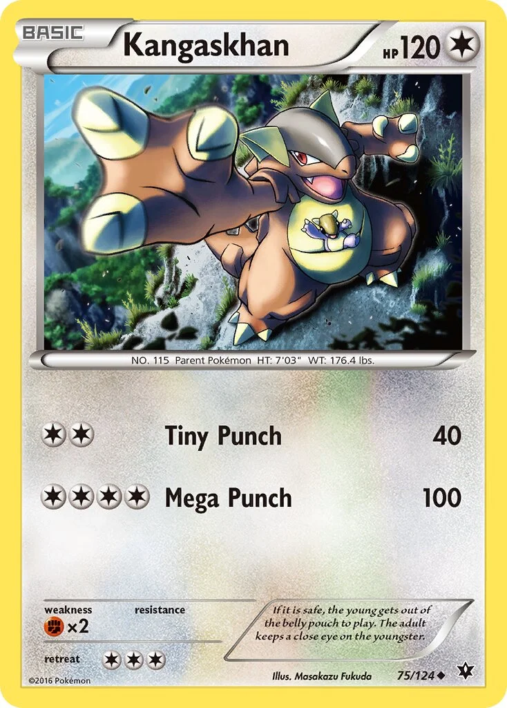 Kangaskhan 「FCO 75/124」「EN」