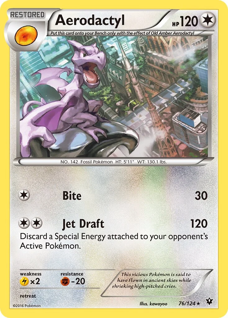 Aerodactyl 「FCO 76/124」「EN」