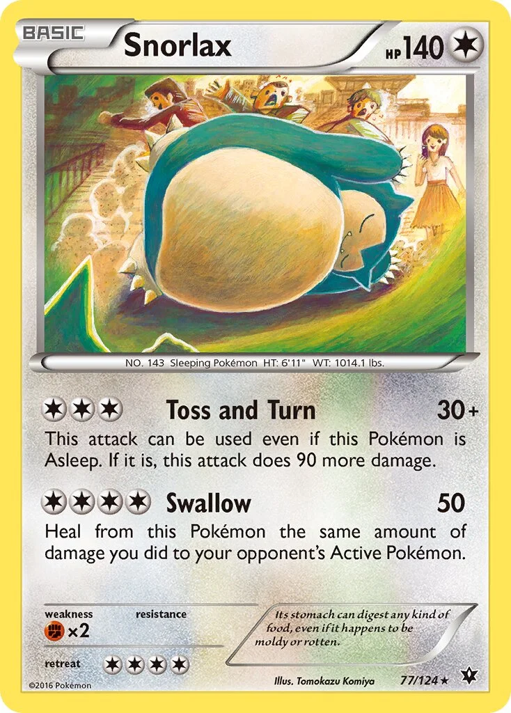 Snorlax 「FCO 77/124」「EN」