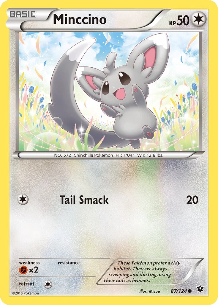 Minccino 「FCO 87/124」「EN」