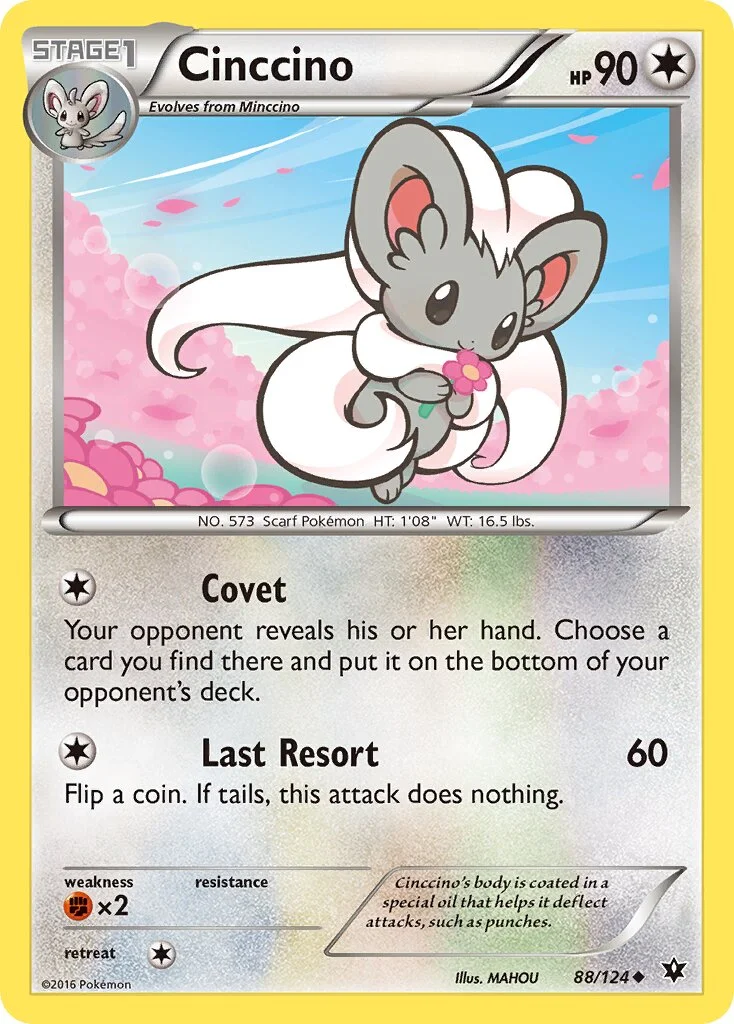 Cinccino 「FCO 88/124」「EN」
