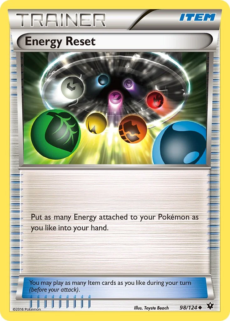 Energy Reset 「FCO 98/124」「EN」