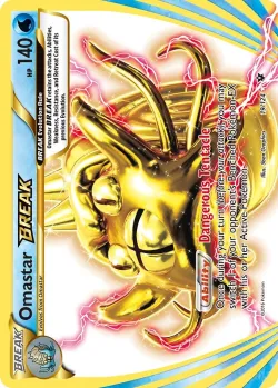Omastar BREAK #19/124 · Pokémon