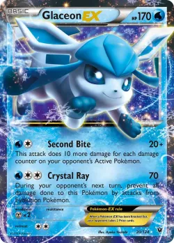 Glaceon-EX #20/124 · Pokémon