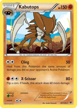 Kabutops #39/124 · Pokémon