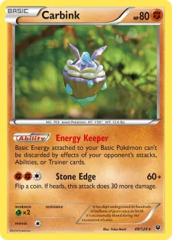 Carbink #49/124 · Pokémon