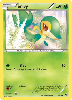 Snivy #5/124 · Pokémon