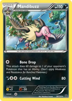 Mandibuzz #58/124 · Pokémon