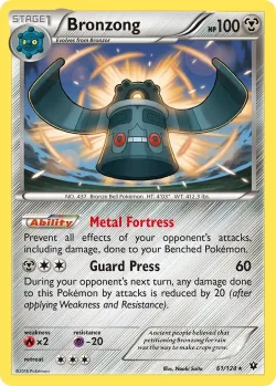 Bronzong #61/124 · Pokémon