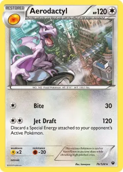Aerodactyl #76/124 · Pokémon