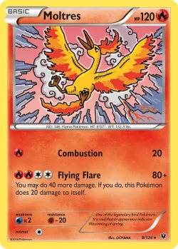 Moltres #9/124 · Pokémon