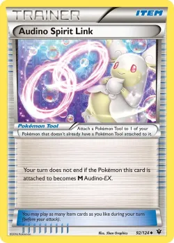 Audino Spirit Link #92/124 · Pokémon