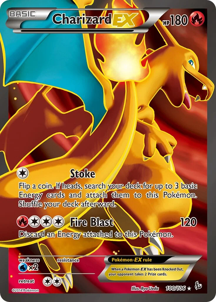 Charizard-EX 「FLF 100/106」「EN」