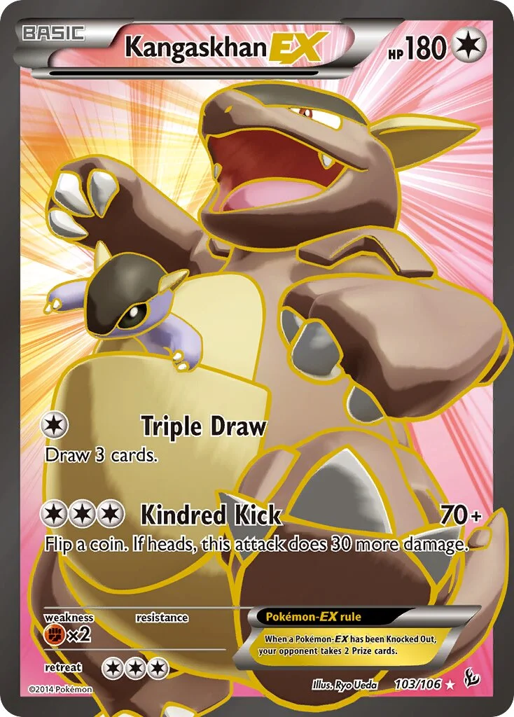 Kangaskhan-EX 「FLF 103/106」「EN」