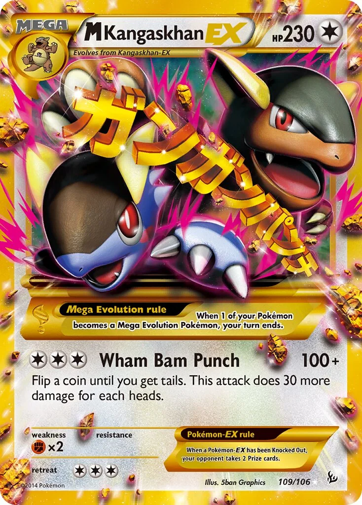 M Kangaskhan-EX 「FLF 109/106」「EN」