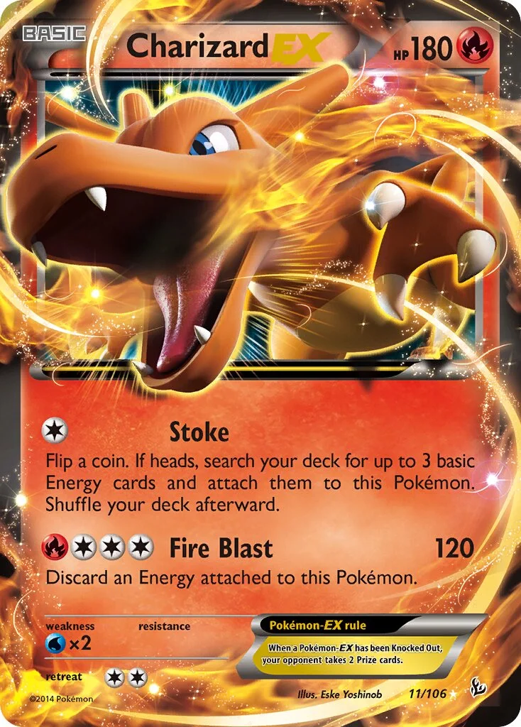 Charizard-EX 「FLF 11/106」「EN」