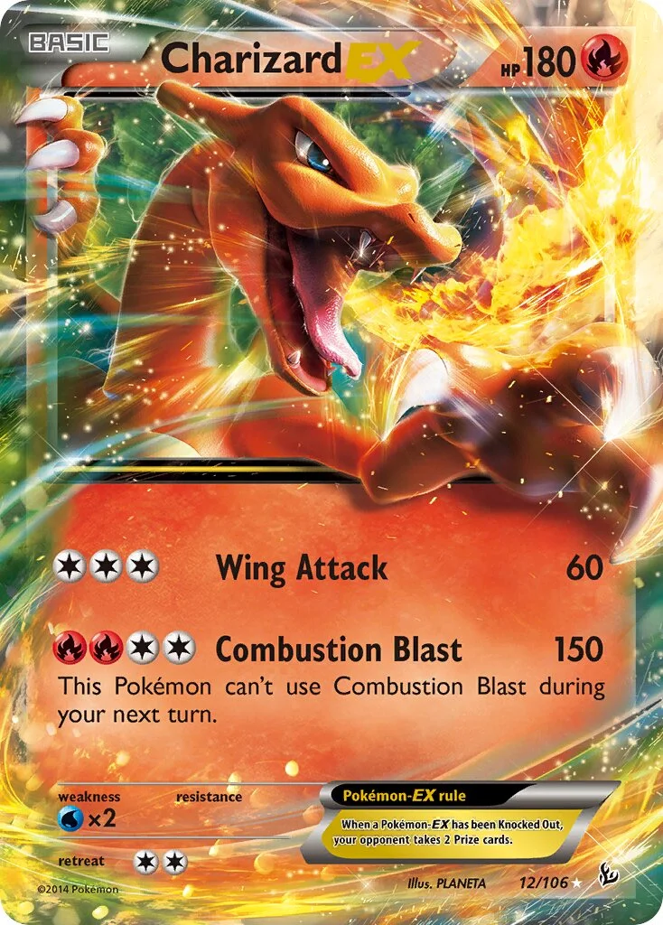 Charizard-EX 「FLF 12/106」「EN」