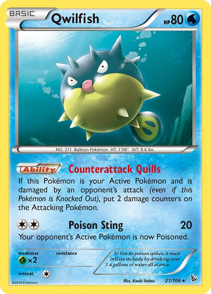Qwilfish 「FLF 21/106」「EN」