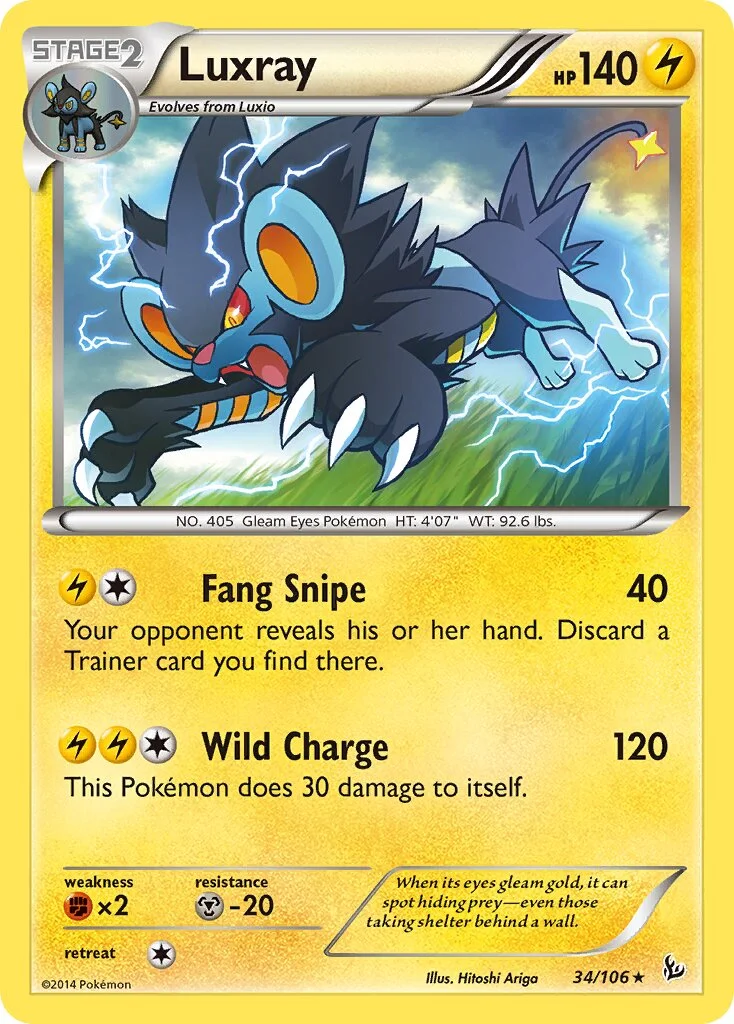 Luxray 「FLF 34/106」「EN」