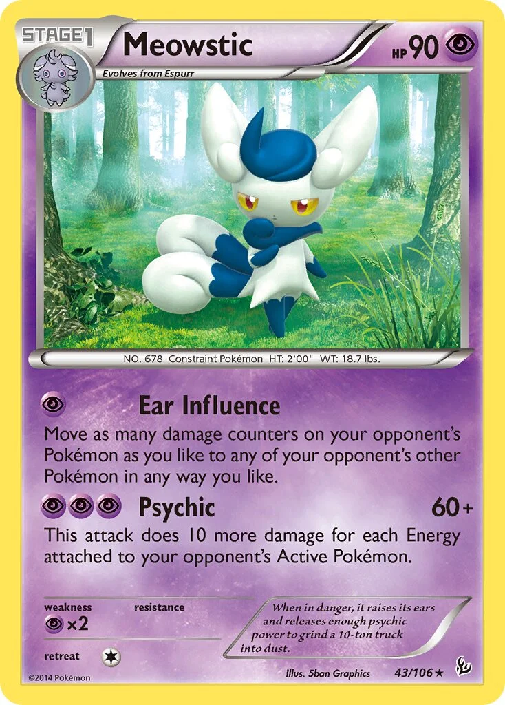 Meowstic 「FLF 43/106」「EN」