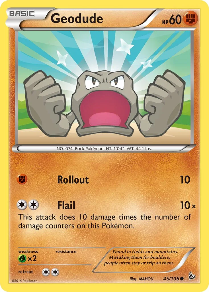 Geodude 「FLF 45/106」「EN」