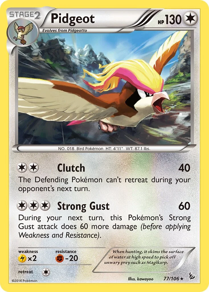 Pidgeot 「FLF 77/106」「EN」