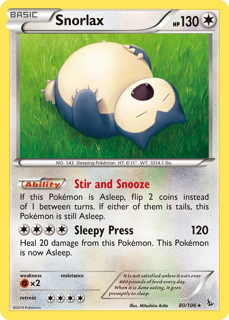 Snorlax 「FLF 80/106」「EN」