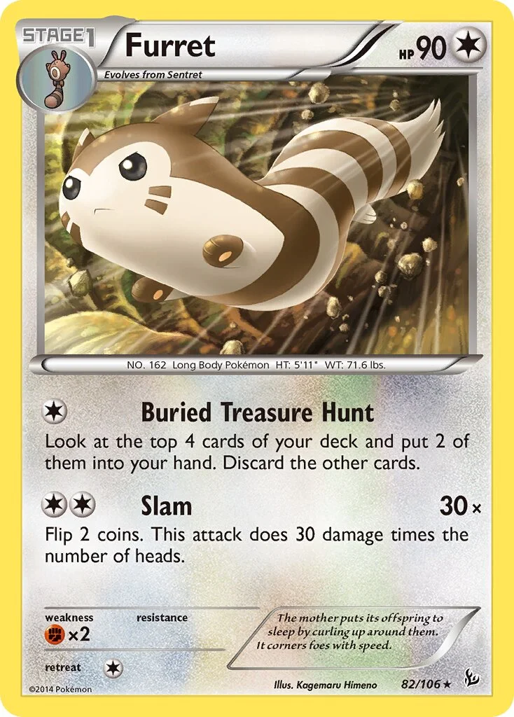 Furret 「FLF 82/106」「EN」
