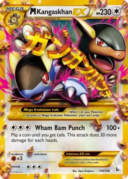 M Kangaskhan-EX 「FLF 109/106」「EN」