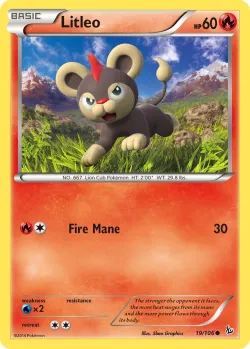 Litleo #19/106 · Pokémon
