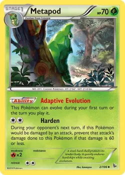 Metapod #2/106 · Pokémon