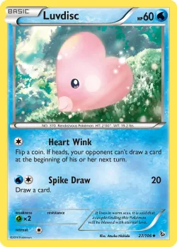 Luvdisc #27/106 · Pokémon