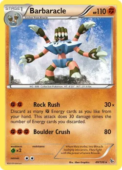 Barbaracle #49/106 · Pokémon