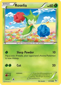 Roselia #8/106 · Pokémon
