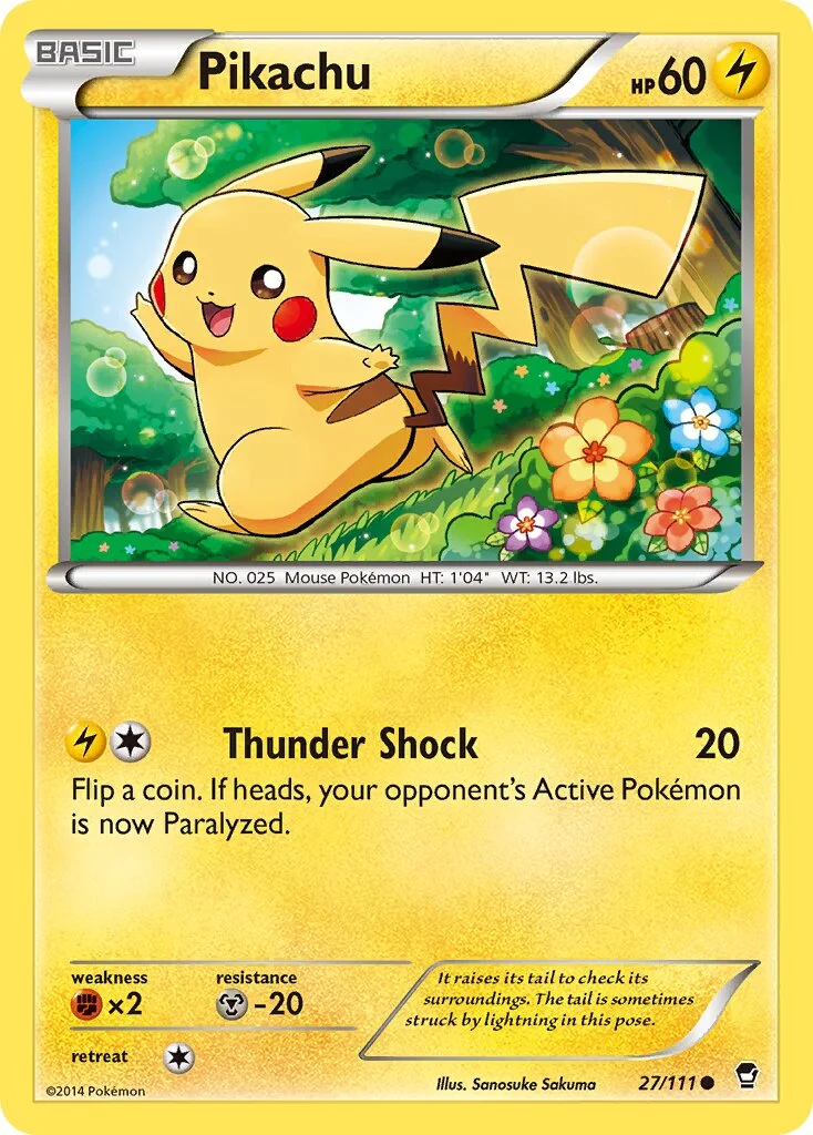 Pikachu 「FFI 27/111」「EN」