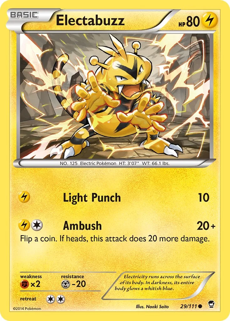Electabuzz 「FFI 29/111」「EN」