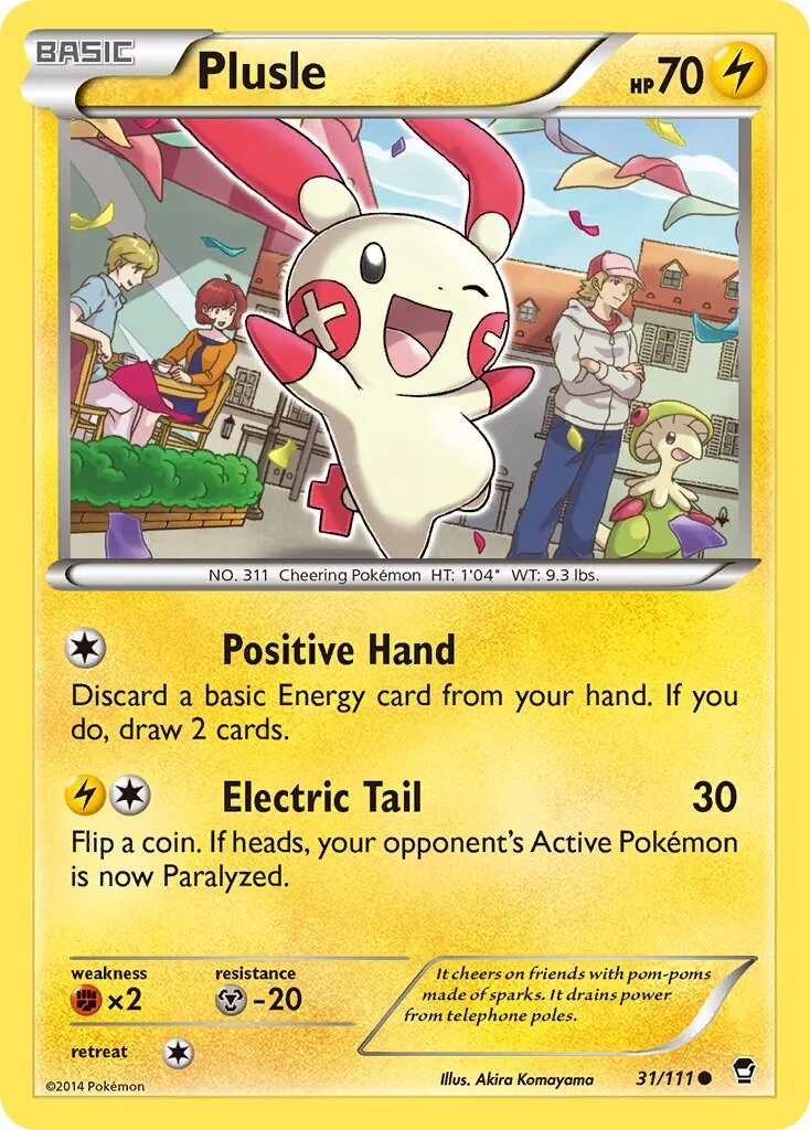Plusle 「FFI 31/111」「EN」