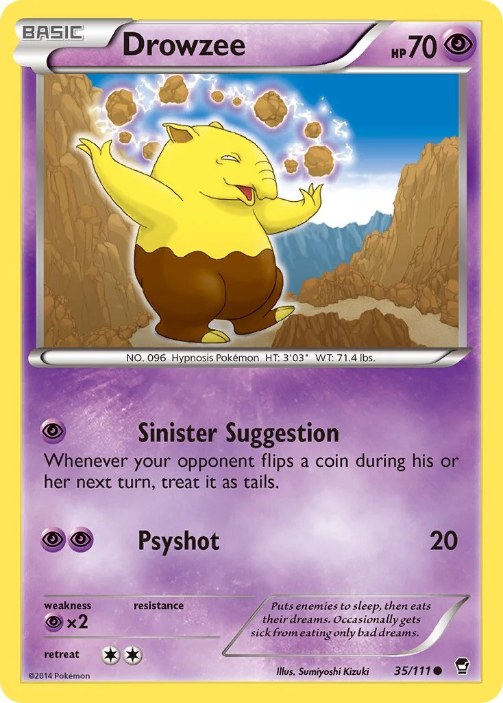 Drowzee 「FFI 35/111」「EN」