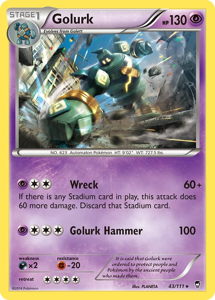 Golurk 「FFI 43/111」「EN」