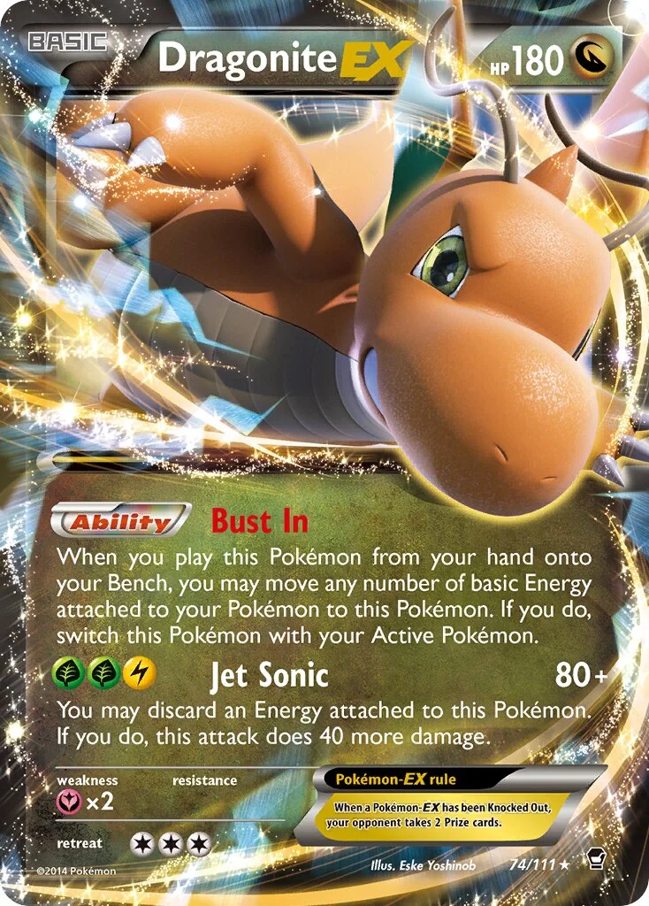 Dragonite-EX 「FFI 74/111」「EN」