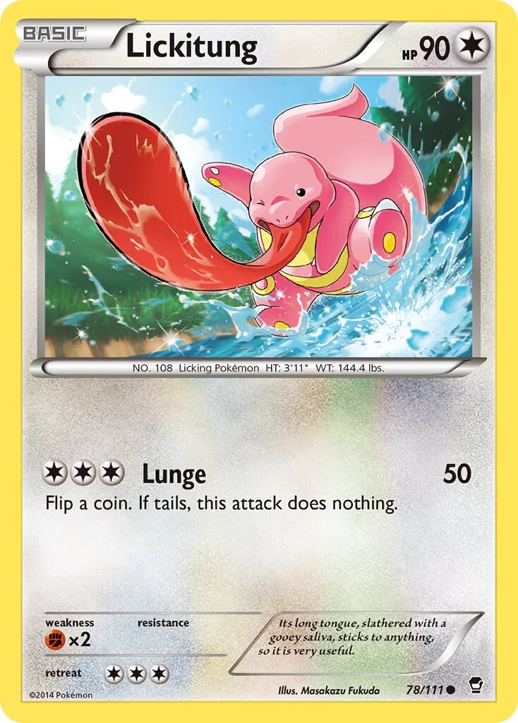 Lickitung 「FFI 78/111」「EN」